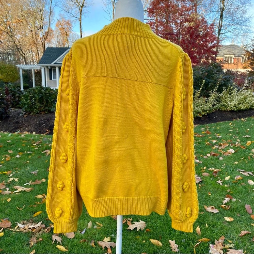 NWT Anthropologie Maeve Kiara Textured Sweater - Picture 8 of 10